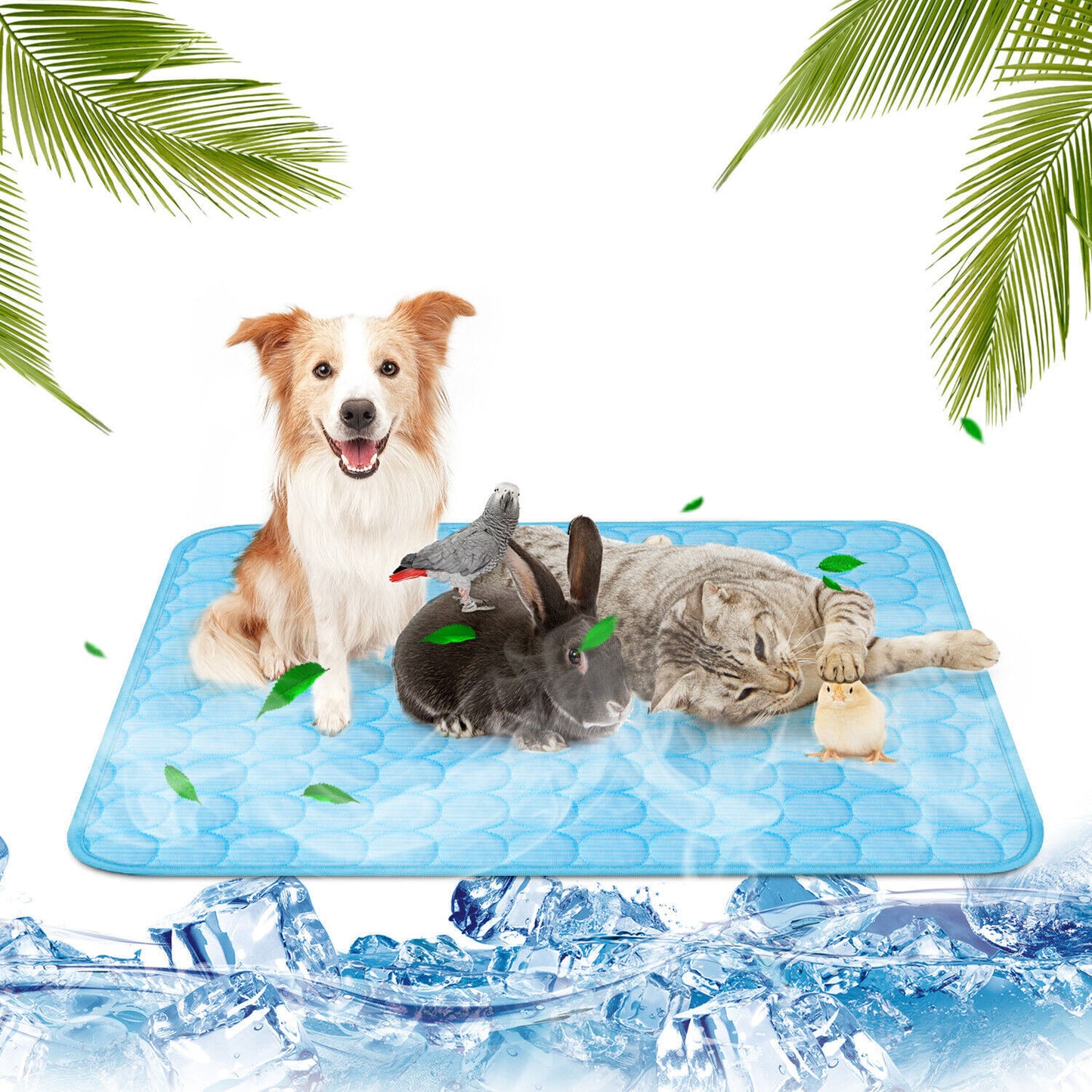 ❄️ Ultimate Pet Cooling Mat – Beat the Heat in Style!