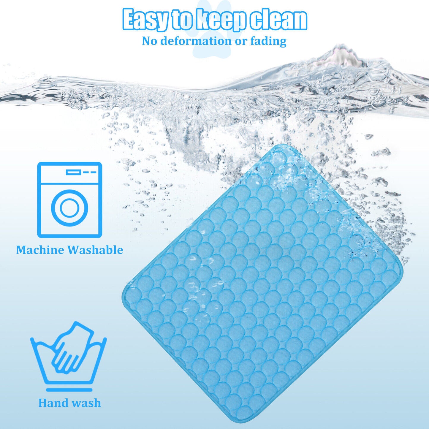 ❄️ Ultimate Pet Cooling Mat – Beat the Heat in Style!