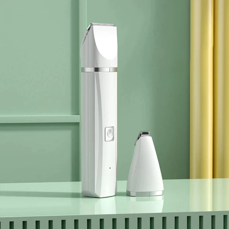 Electric 4-in-1 Pet Grooming Kit - Hair Trimmer, Clippers, and Nail Grinder for Cats and Dogs