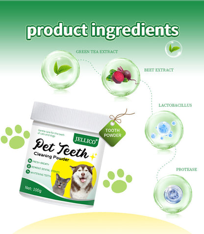 Teeth Cleaning Powder Oral Cleaning Smelly Dog Edible Teeth Cleaning Stone Tooth Cleaning Powder