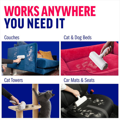 🐾 ChomChom Pet Hair Remover Roller – The Ultimate Fur-Fighting Tool!