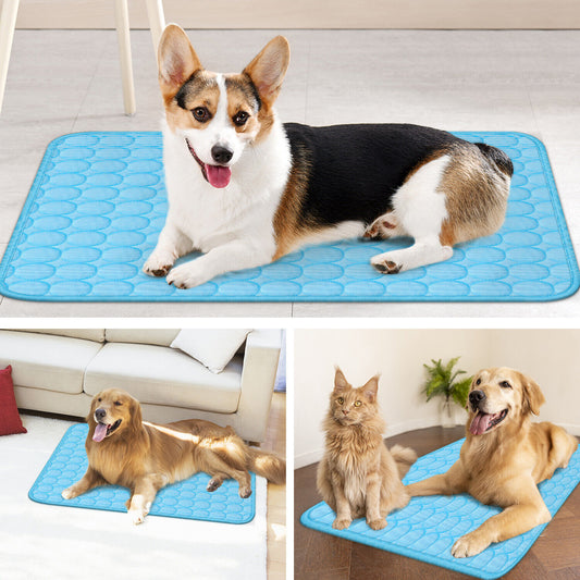 ❄️ Ultimate Pet Cooling Mat – Beat the Heat in Style!