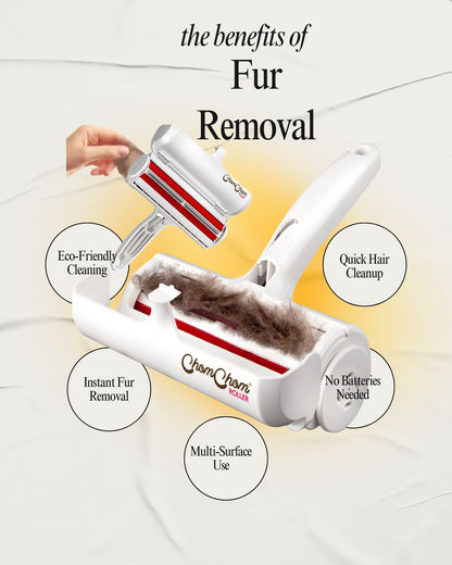🐾 ChomChom Pet Hair Remover Roller – The Ultimate Fur-Fighting Tool!
