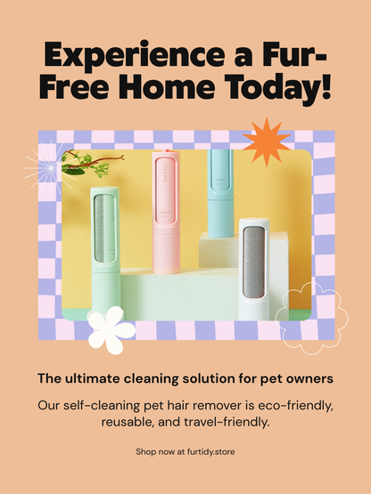 🐾 2-in-1 Reusable Pet Hair Remover – The Smart Way to a Fur-Free Home!